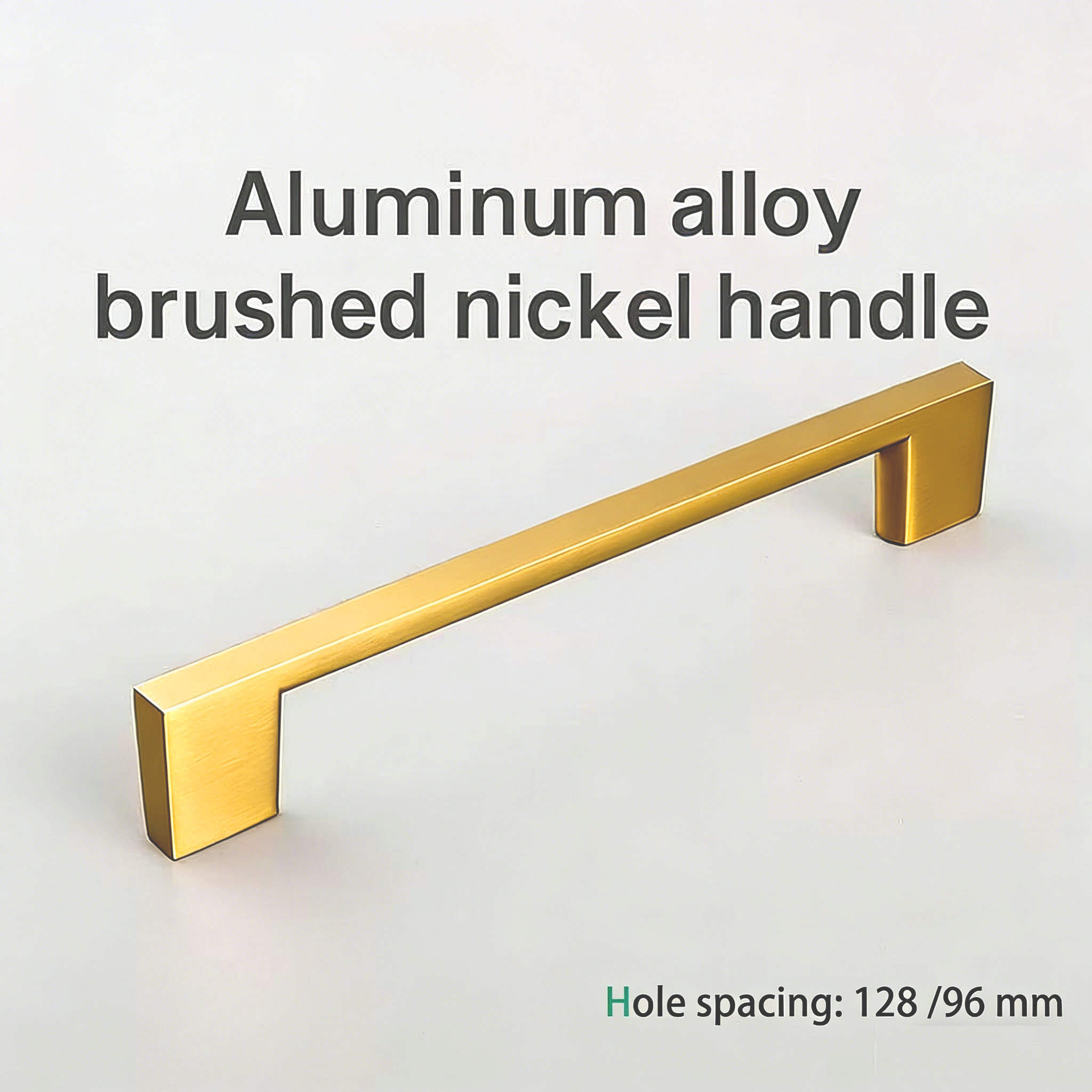 Modern Aluminium Alloy Cabinet Handle – Multiple Finishes & Hole Centres for Furniture & Joinery