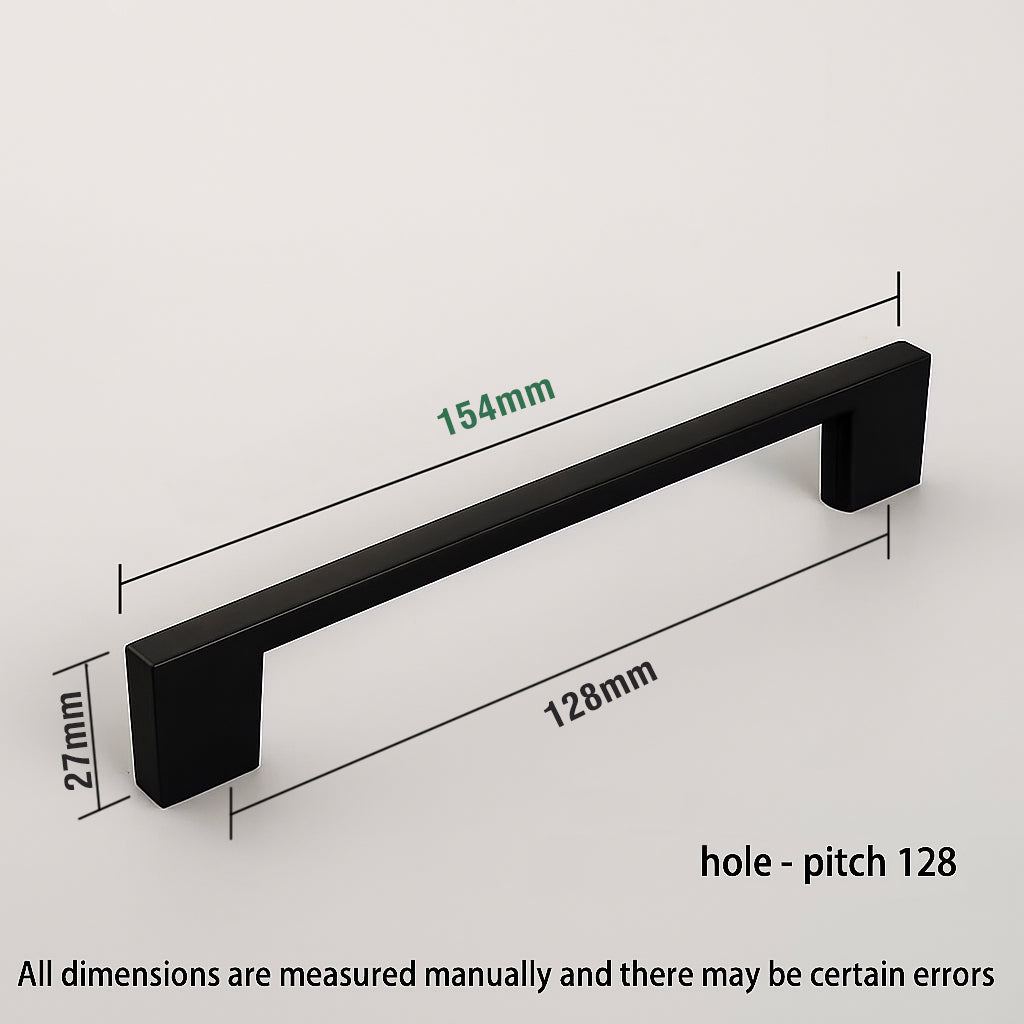 Modern Aluminium Alloy Cabinet Handle – Multiple Finishes & Hole Centres for Furniture & Joinery