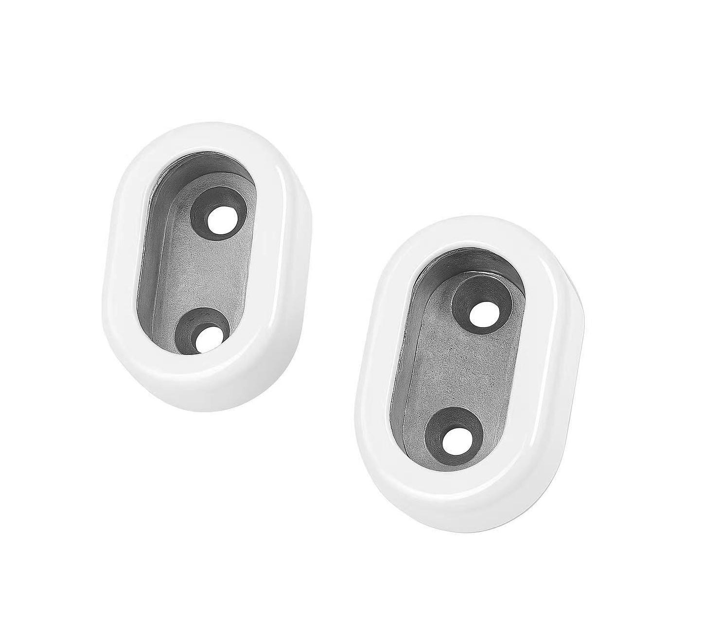 Wardrobe Rail Support with Rubber Ring – Heavy Duty Side-Mounted Bracket | Multiple Colours