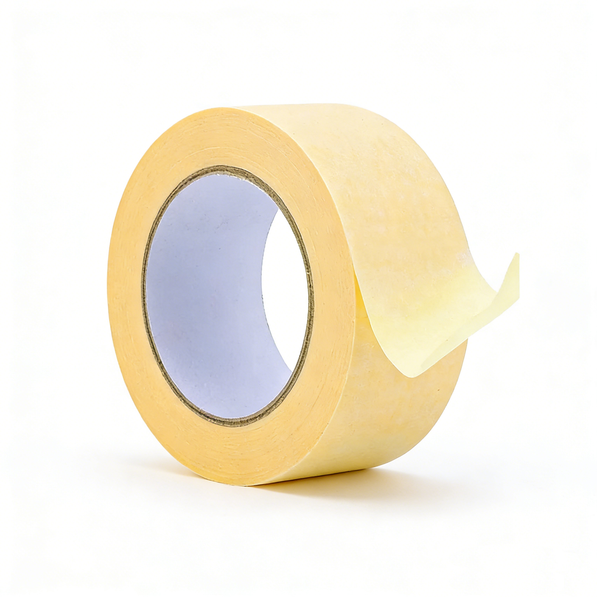 Yellow Masking Tape 47 mm × 50 m – 80°C Heat Resistant | Multi-Purpose for Painting & Industrial Use