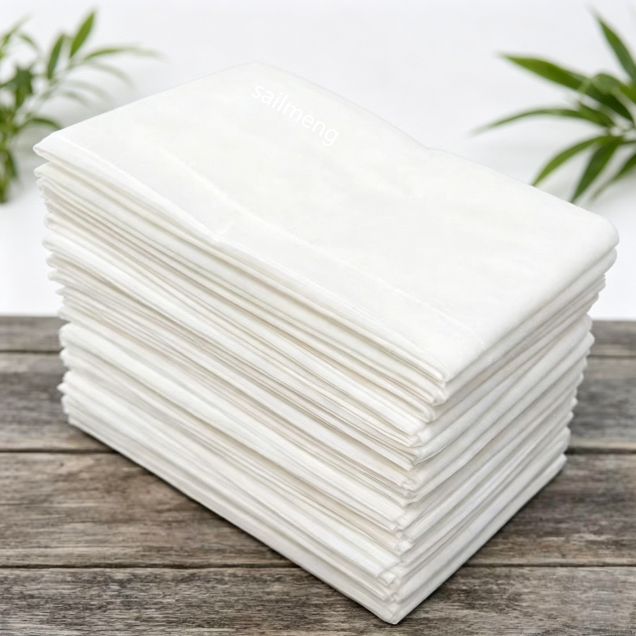 # Disposable Massage Table Sheets with Face Hole – 80 x 190cm / 31.5" x 74.8" Non-Woven Waterproof Spa Bed Covers