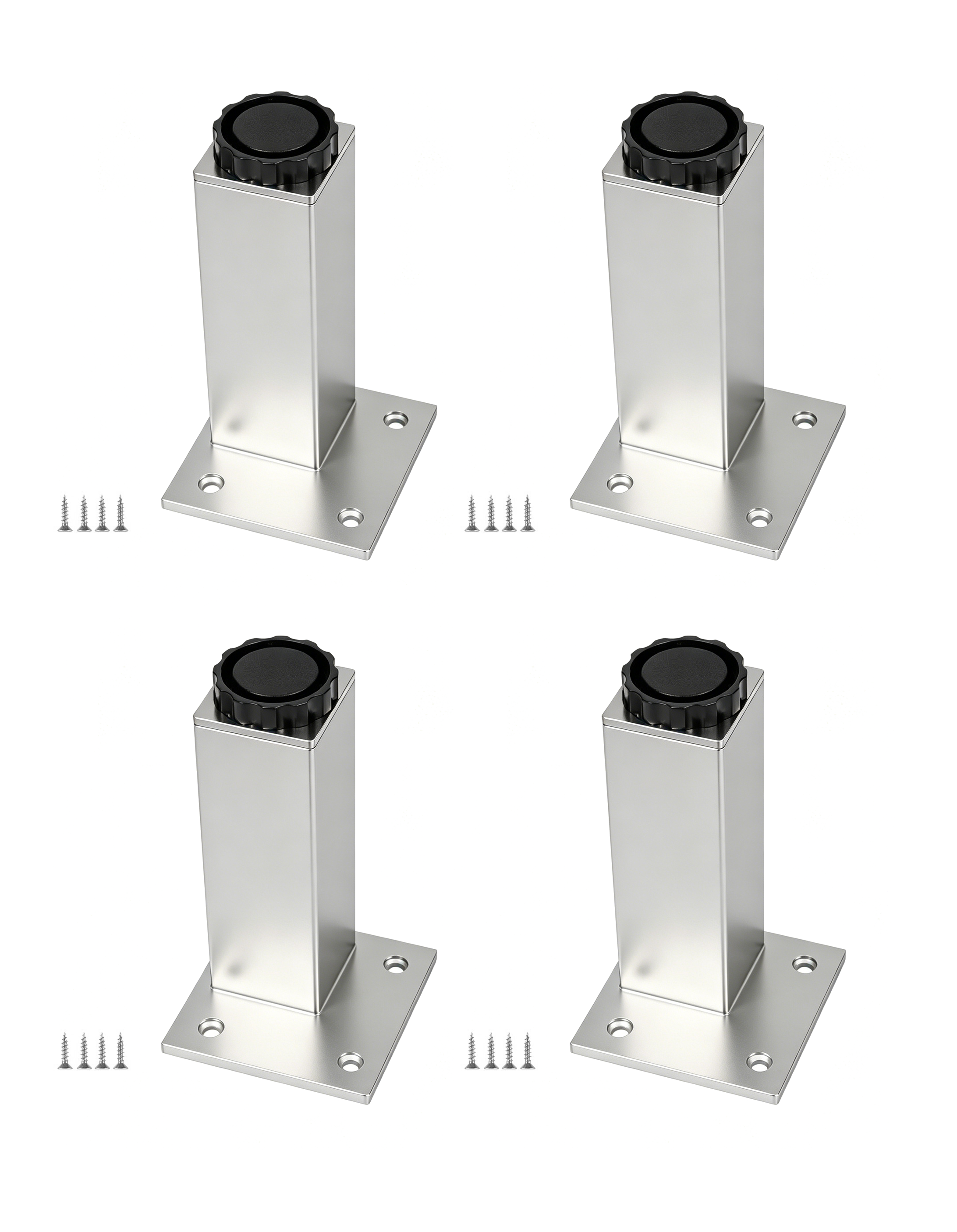 Adjustable Aluminium Cabinet Legs