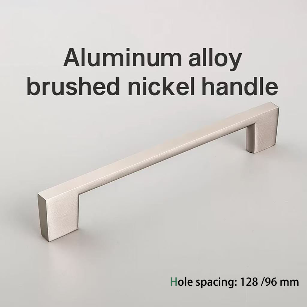 Modern Aluminium Alloy Cabinet Handle – Multiple Finishes & Hole Centres for Furniture & Joinery
