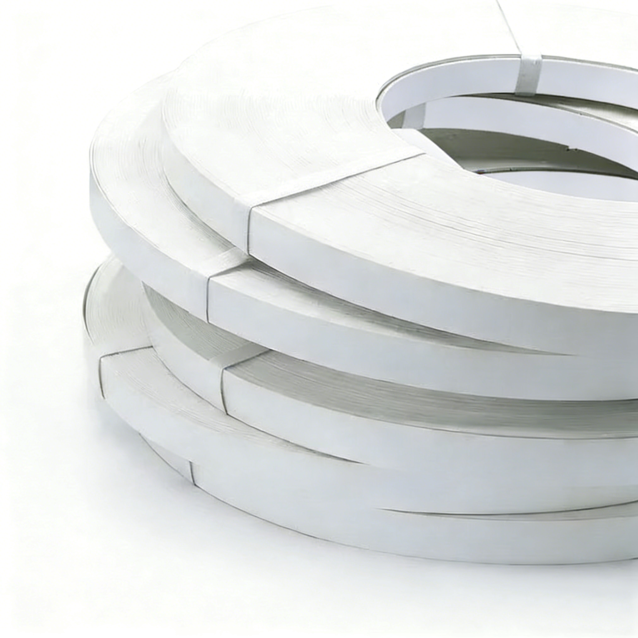PVC Edge Banding 21mm – White | Matte / Stipple | 200m Roll