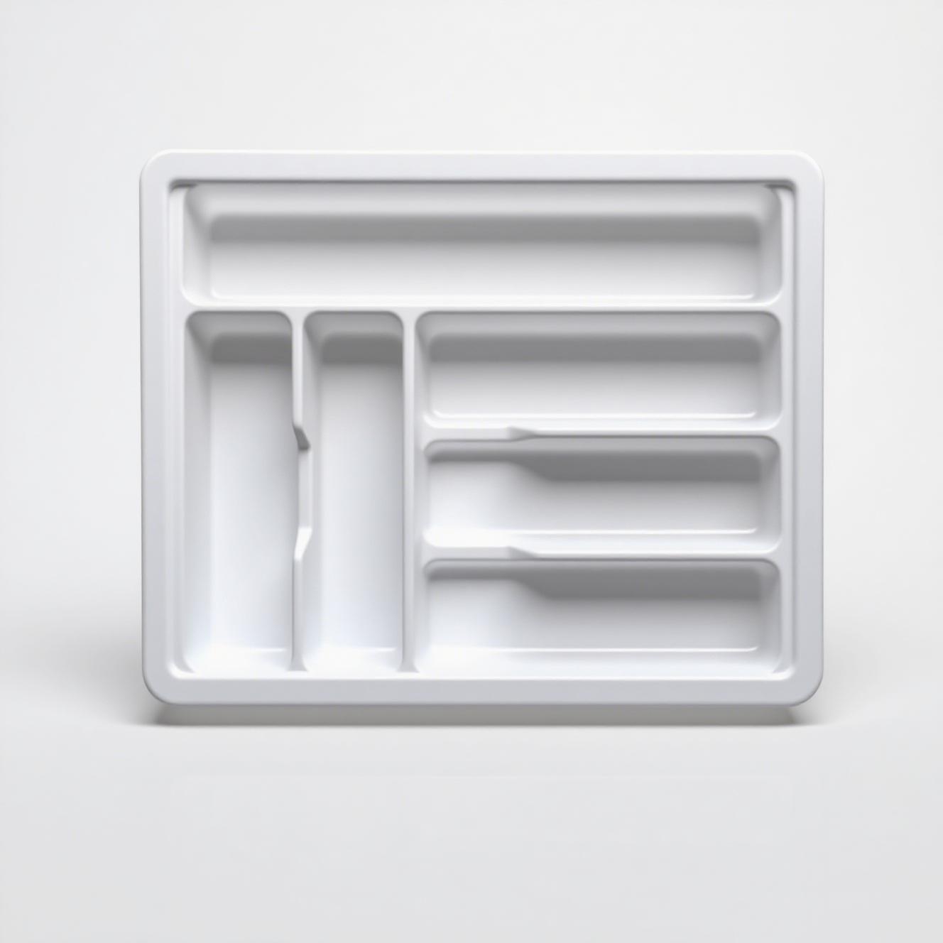 Cutlery Tray for Kitchen Cabinets – 450–1000 mm Cabinet Width | Grey / White