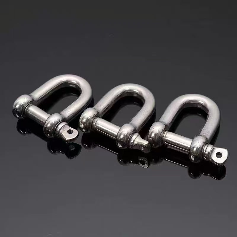 M12 Heavy Duty Zinc Plated Steel D Shackle – Screw Pin Anchor Shackle for Towing, Rigging & Load Securing