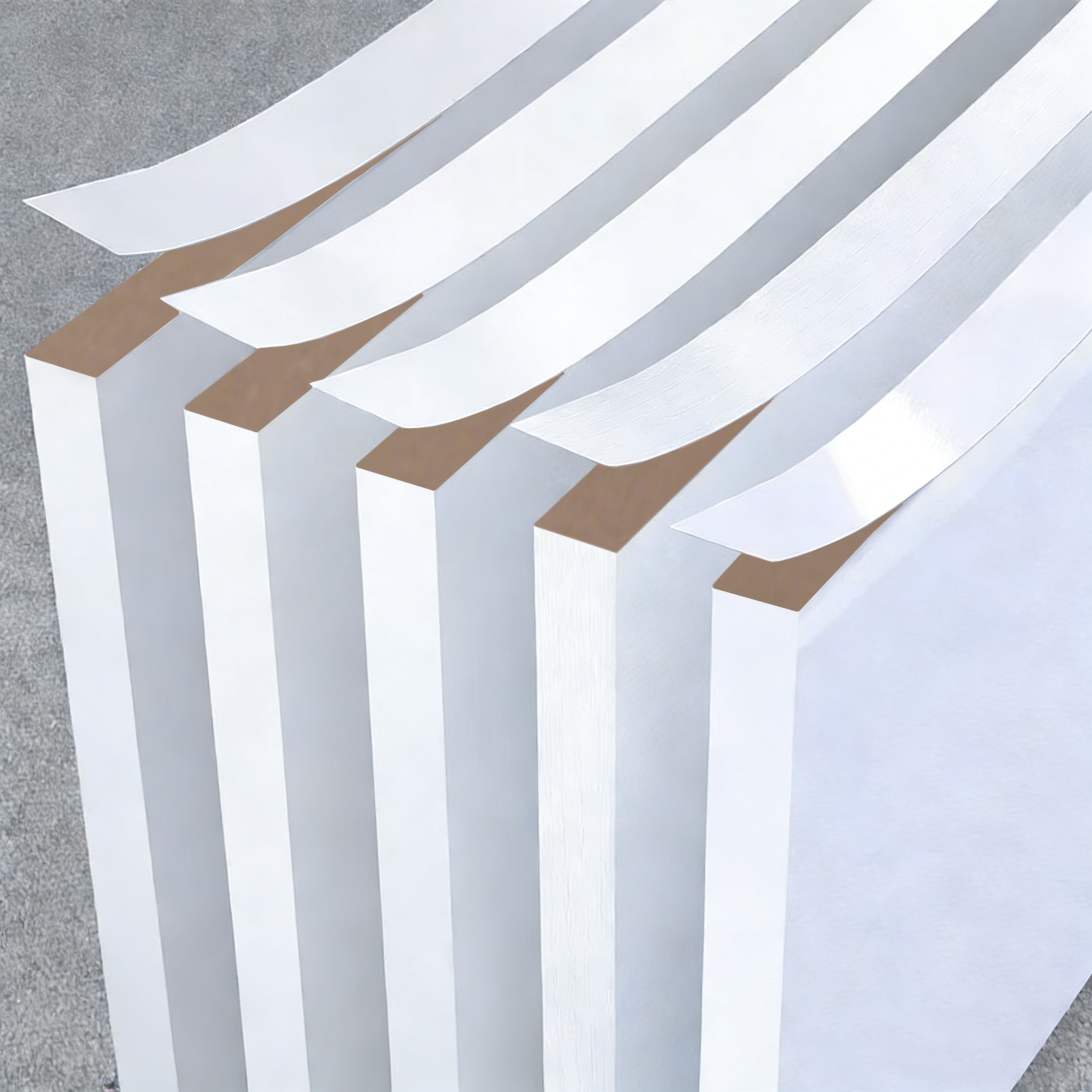 PVC Edge Banding 21mm – White | Matte / Stipple | 200m Roll