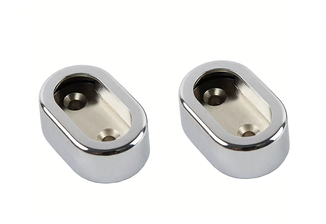 Wardrobe Rail Support with Rubber Ring – Heavy Duty Side-Mounted Bracket | Multiple Colours