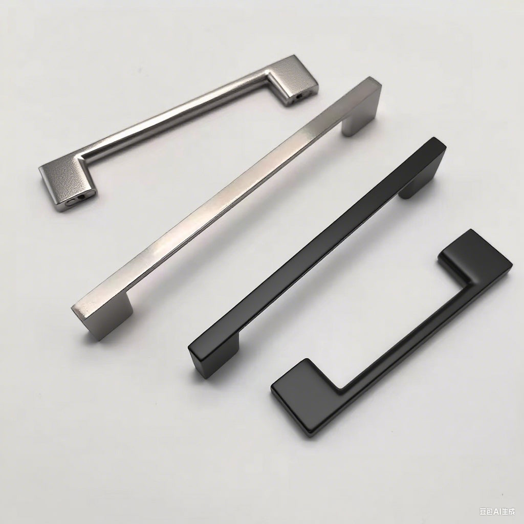 Modern Aluminium Alloy Cabinet Handle – Multiple Finishes & Hole Centres for Furniture & Joinery