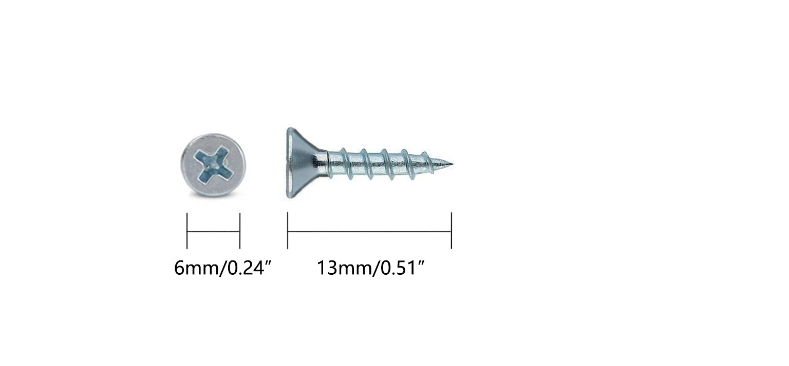 Chipboard Screws – Countersunk Phillips Head | Carbon Steel