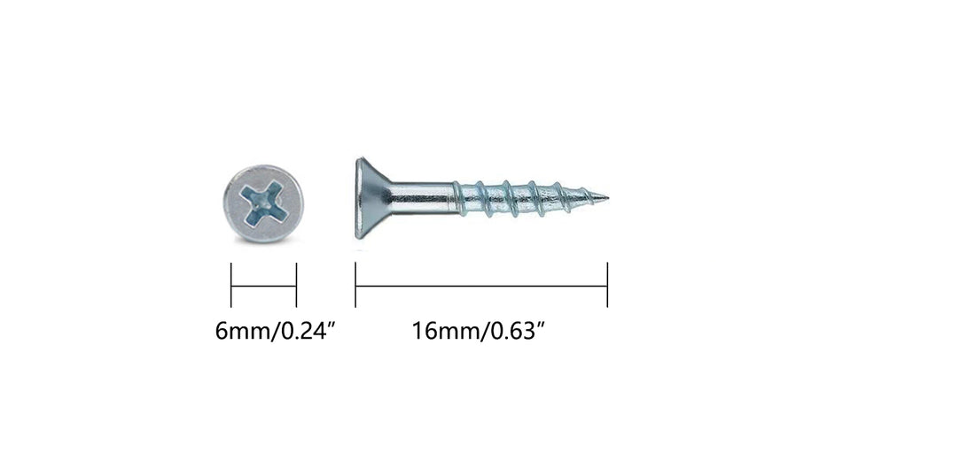 Chipboard Screws – Countersunk Phillips Head | Carbon Steel