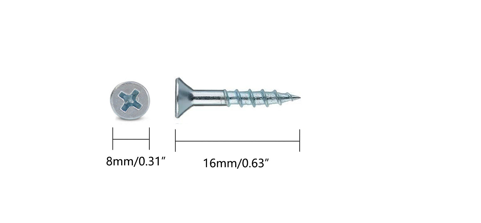 Chipboard Screws – Countersunk Phillips Head | Carbon Steel