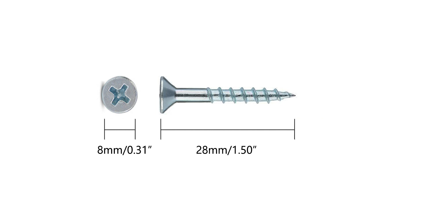Chipboard Screws – Countersunk Phillips Head | Carbon Steel
