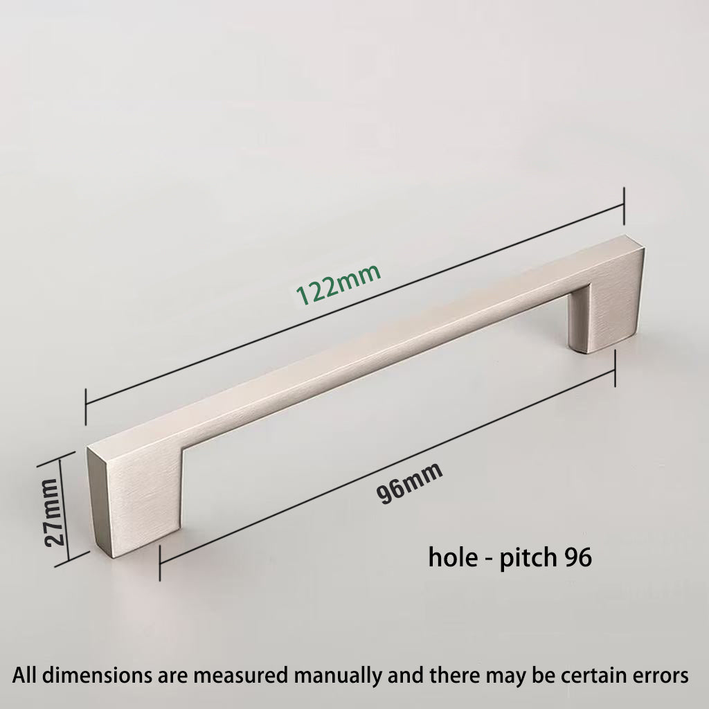 Modern Aluminium Alloy Cabinet Handle – Multiple Finishes & Hole Centres for Furniture & Joinery