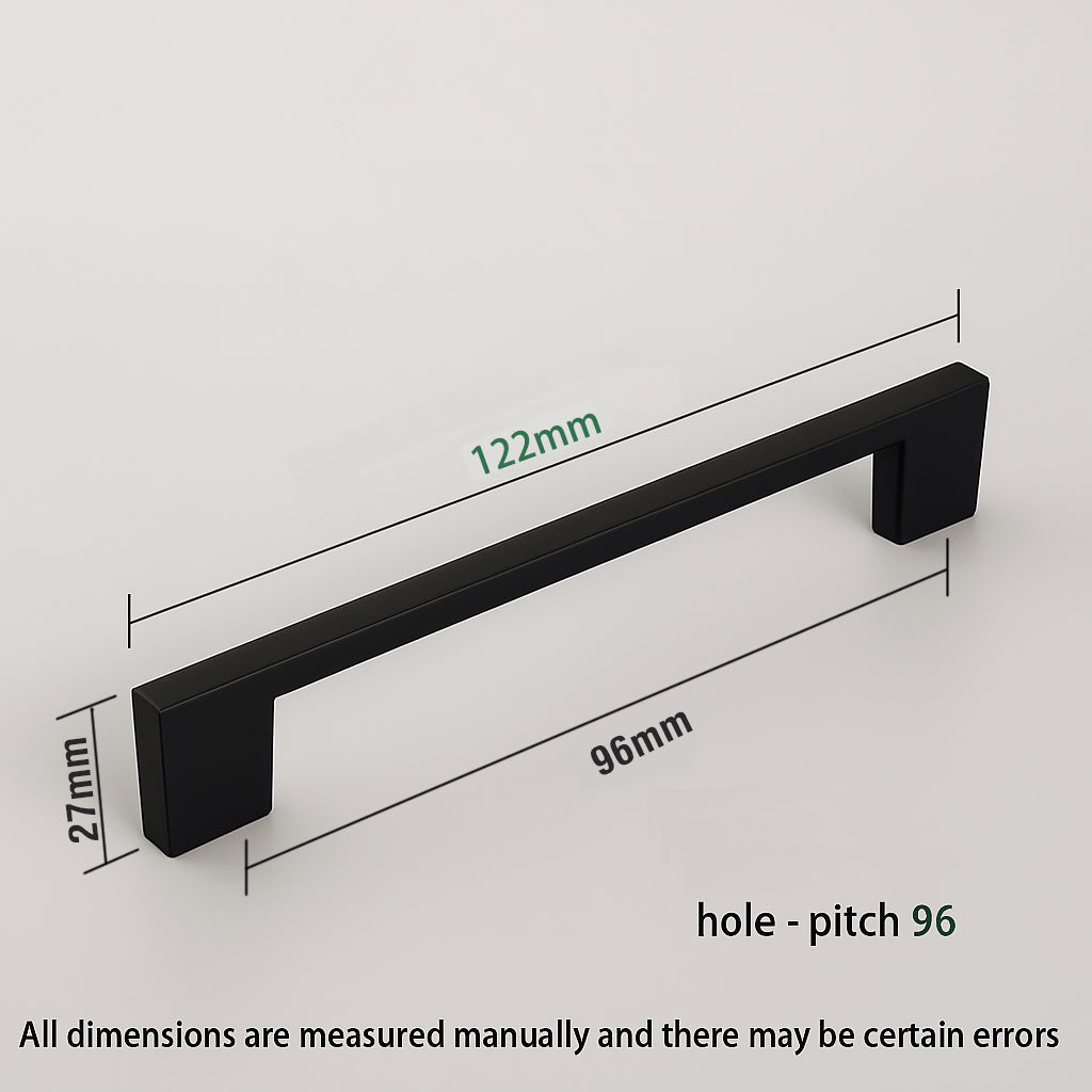 Modern Aluminium Alloy Cabinet Handle – Multiple Finishes & Hole Centres for Furniture & Joinery